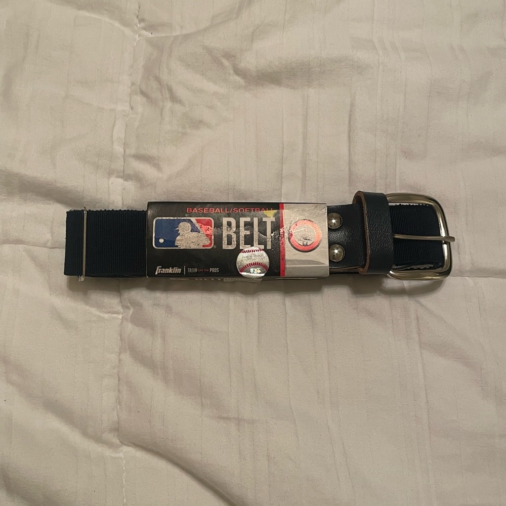 Brand new Franklin navy baseball belt.